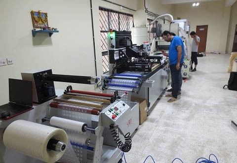Pflege Etikettendruckmaschine